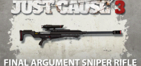 Just Cause 3 - Final Argument Sniper Rifle Cover