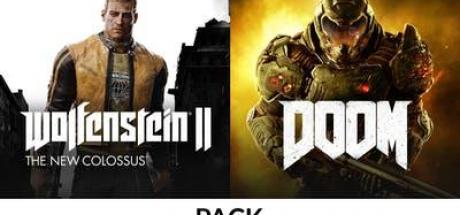 DOOM + Wolfenstein II Cover