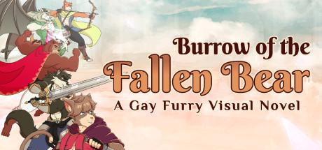 Burrow of the Fallen Bear: A Gay Furry Visual Novel Cover