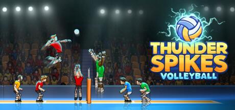 Thunder Spikes Volleyball Cover